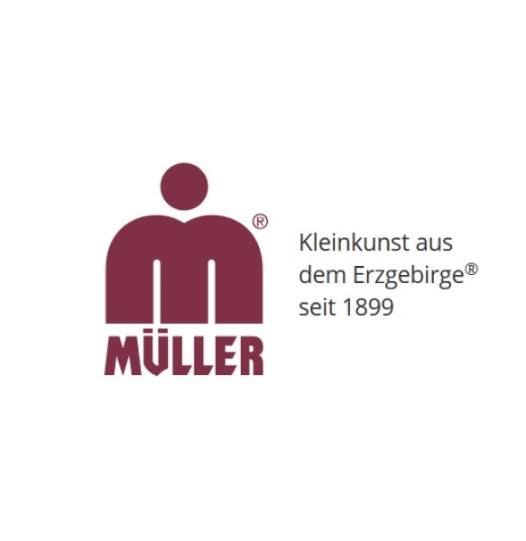 Müller Seiffen Schwibbogen Heilige Geschichte  mit 7 Kerzen