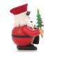 Preview: Ulbricht Räuchermännchen klein "Weihnachtsmann rot" Neu 2026