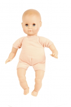 Schildkröt Spielpuppe Schlummerle 32 cm  mit Malhaar , braune Augen