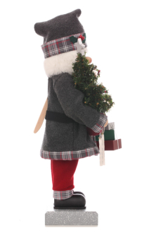 Ulbricht Nussknacker Premium - "Weihnachtsmann Geschenkeübergabe" NEU 2026