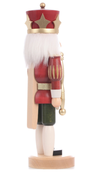 Ulbricht Nussknacker Klassik  "König rot lasiert"