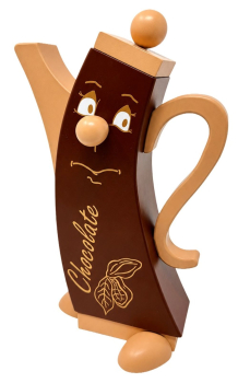 Müller Seiffen Räuchermännchen modern, Chocolate