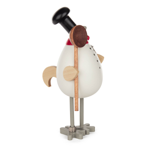 Dekofiguren -Vögel- "Hahn Pierre Sternekoch"