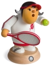 Müller Seiffen  -  Müllerchen Räuchermännchen Tennisspielerin